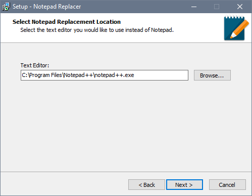 Notepad Replacer